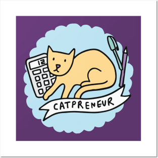 Catpreneur Posters and Art